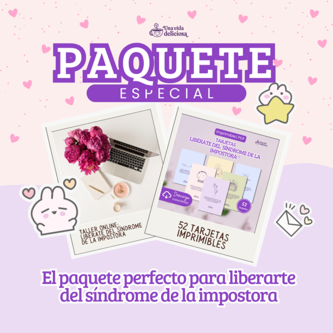 paquete libérate del síndrome de la impostora